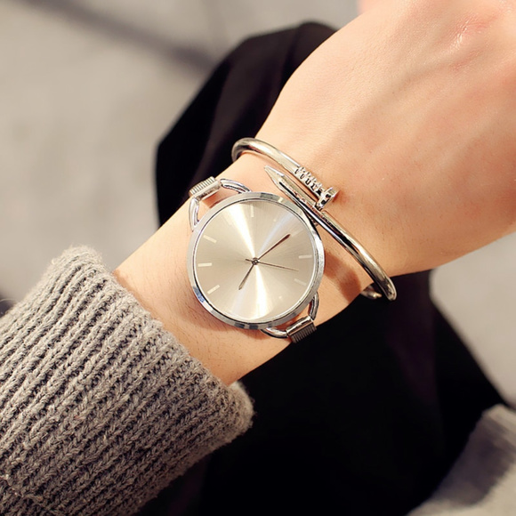 Nails Bangle Bracelet Cuff - Picture 4 of 5